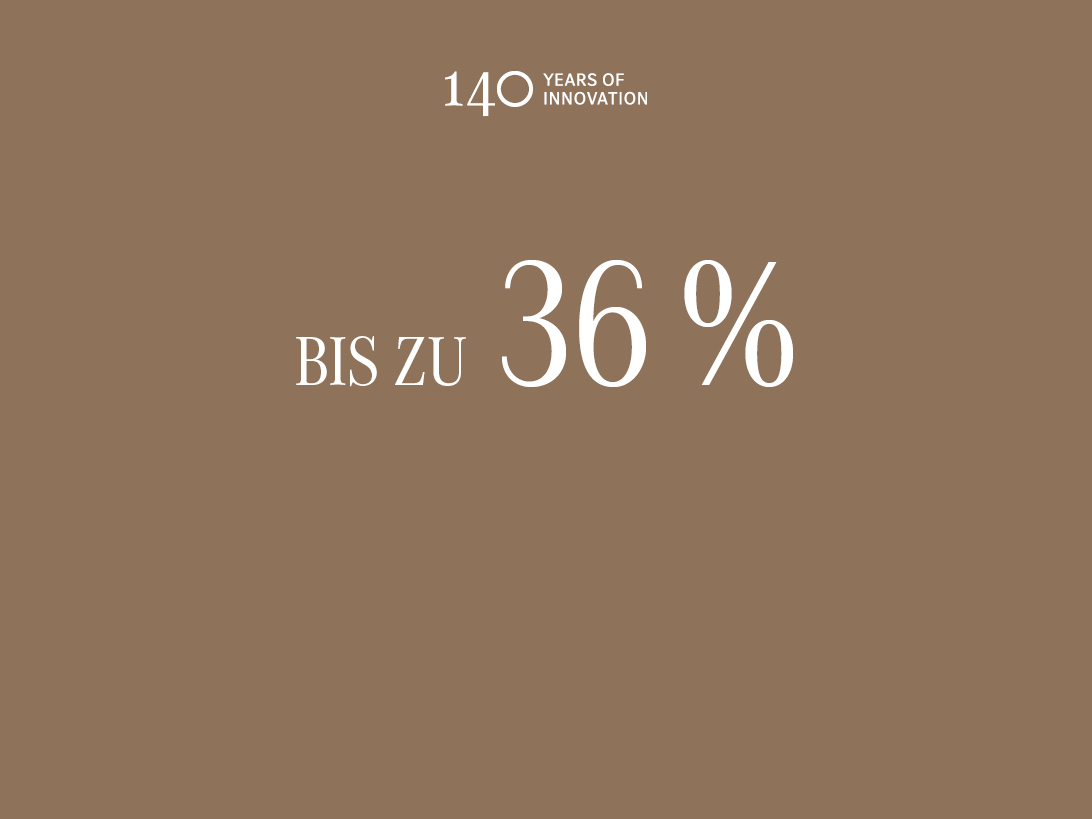 Jubilaeum Preisvorteil 36 DE