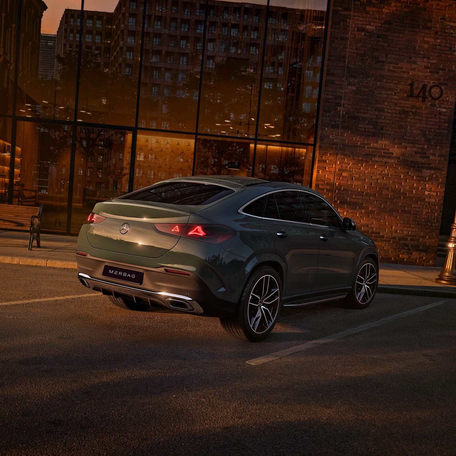 Mercedes Benz GLE Coupe Hands Free Accsess