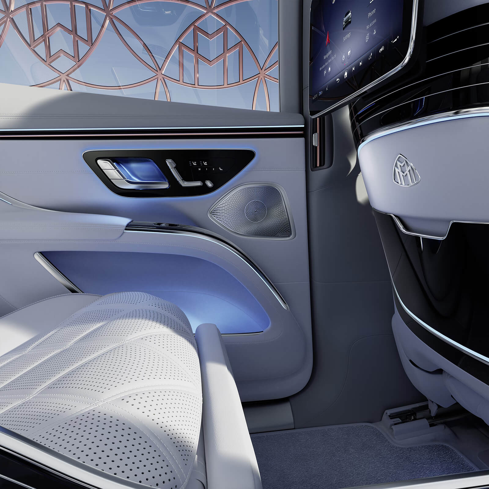 Mercedes Maybach EQS SUV Burmester 4D Surround Soundsystem