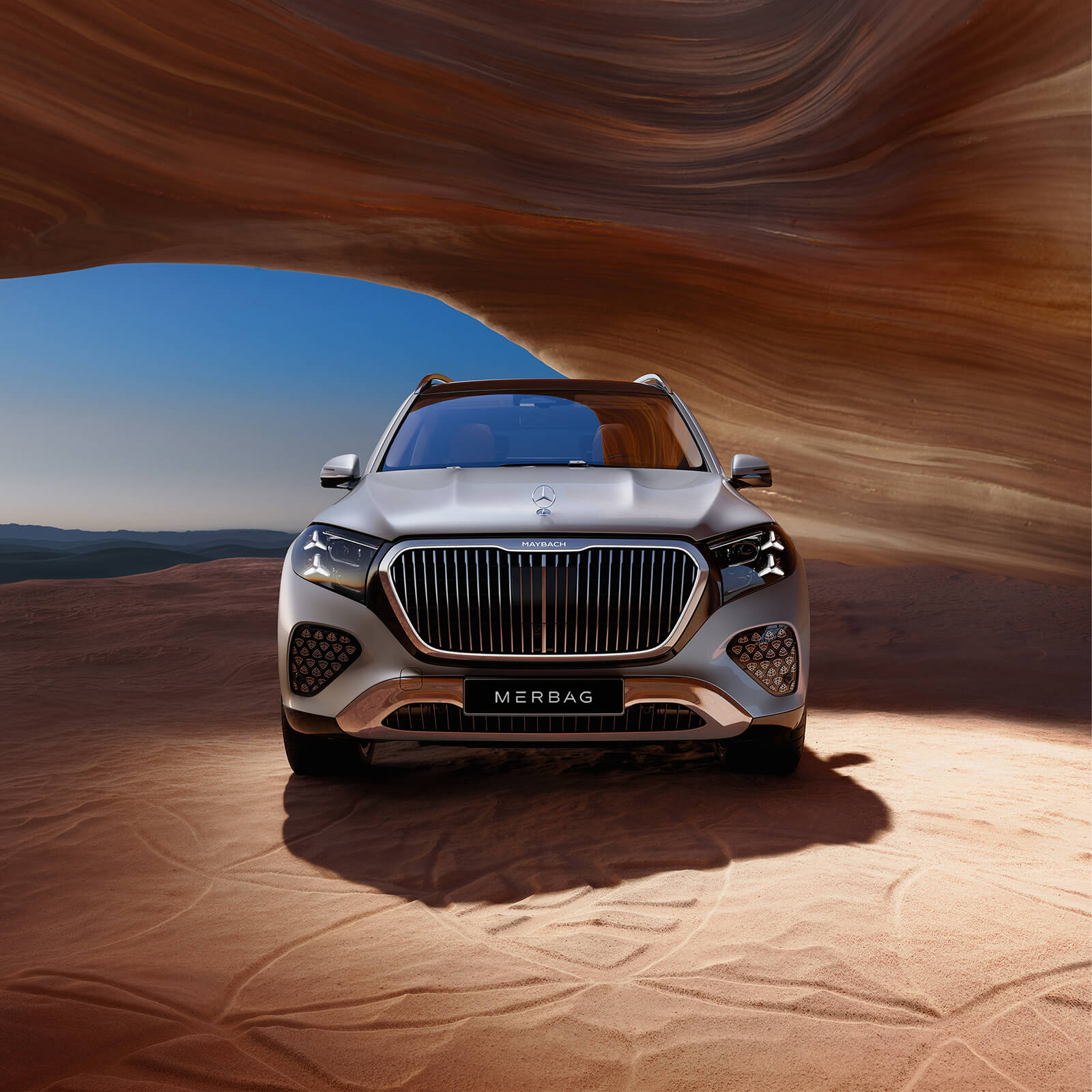 Mercedes Maybach GLS Ikonisches Exterieurdesign