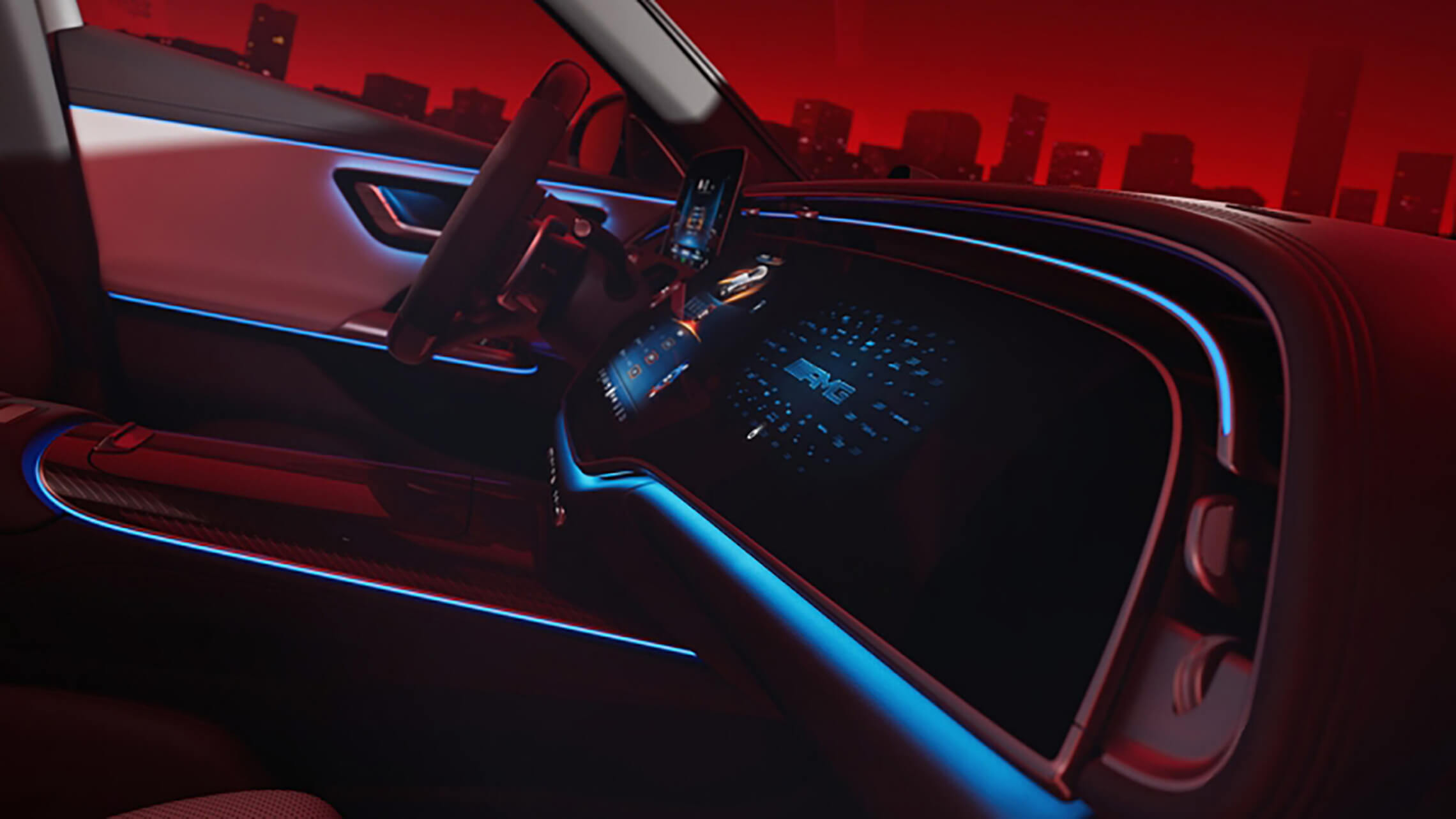 Mercedes-AMG E53 HYBRID 4MATIC Limousine aktive Ambientebeleuchtung - Merbag