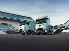 Der neue Actros L von Mercedes-Benz Trucks mit futuristischer ProCabin. Actros L Procabin 3840X2160