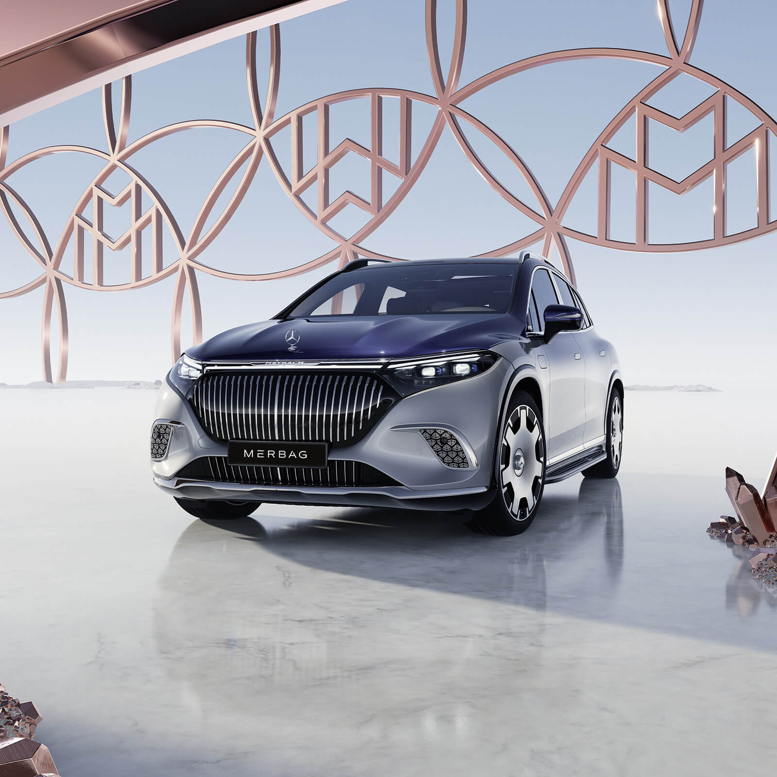 Mercedes Maybach EQS SUV Beeindruckende Dimensionen Elegante Maybach Designelemente