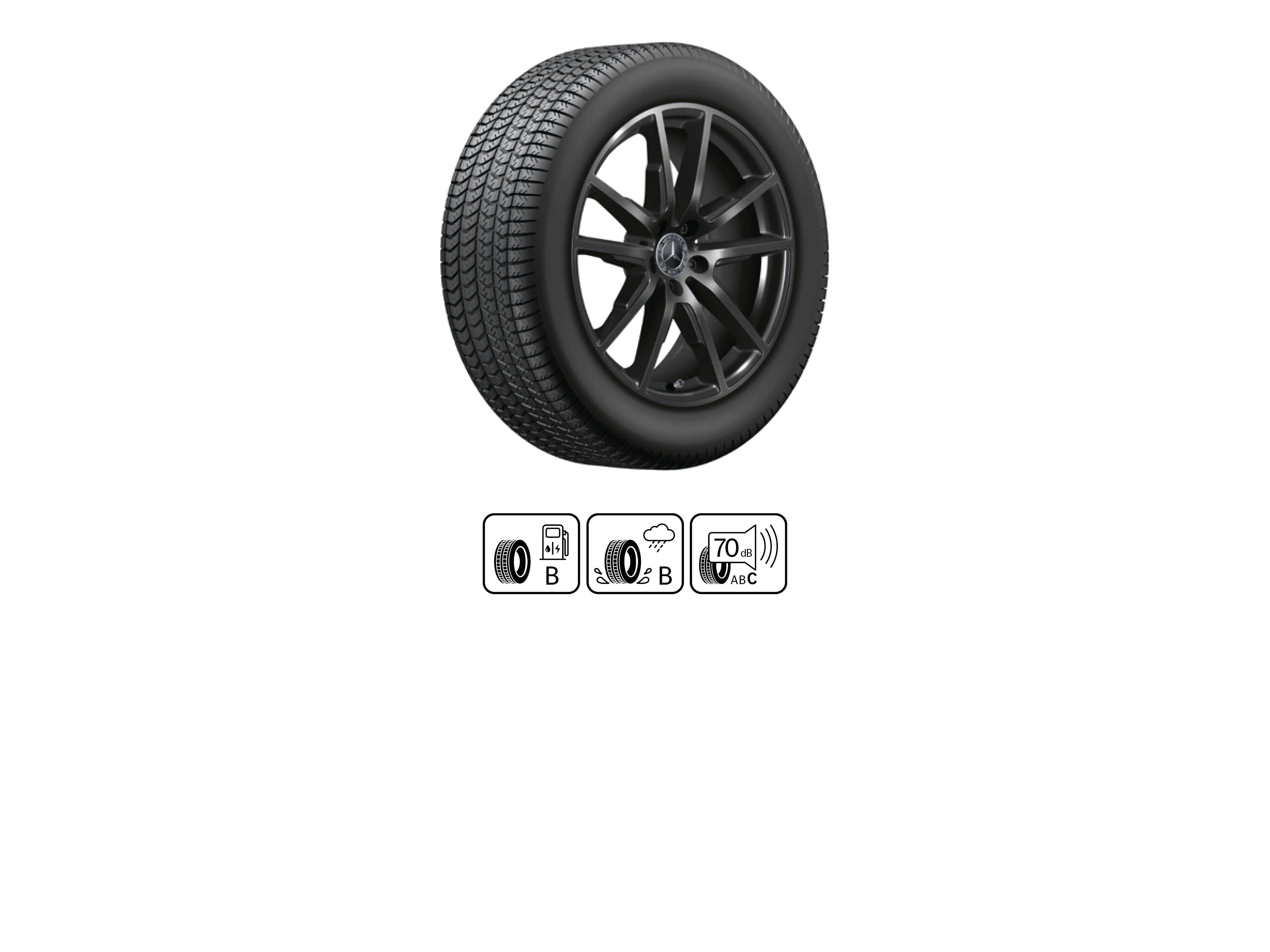 2609 Reifen Komplettraeder EQE SUV