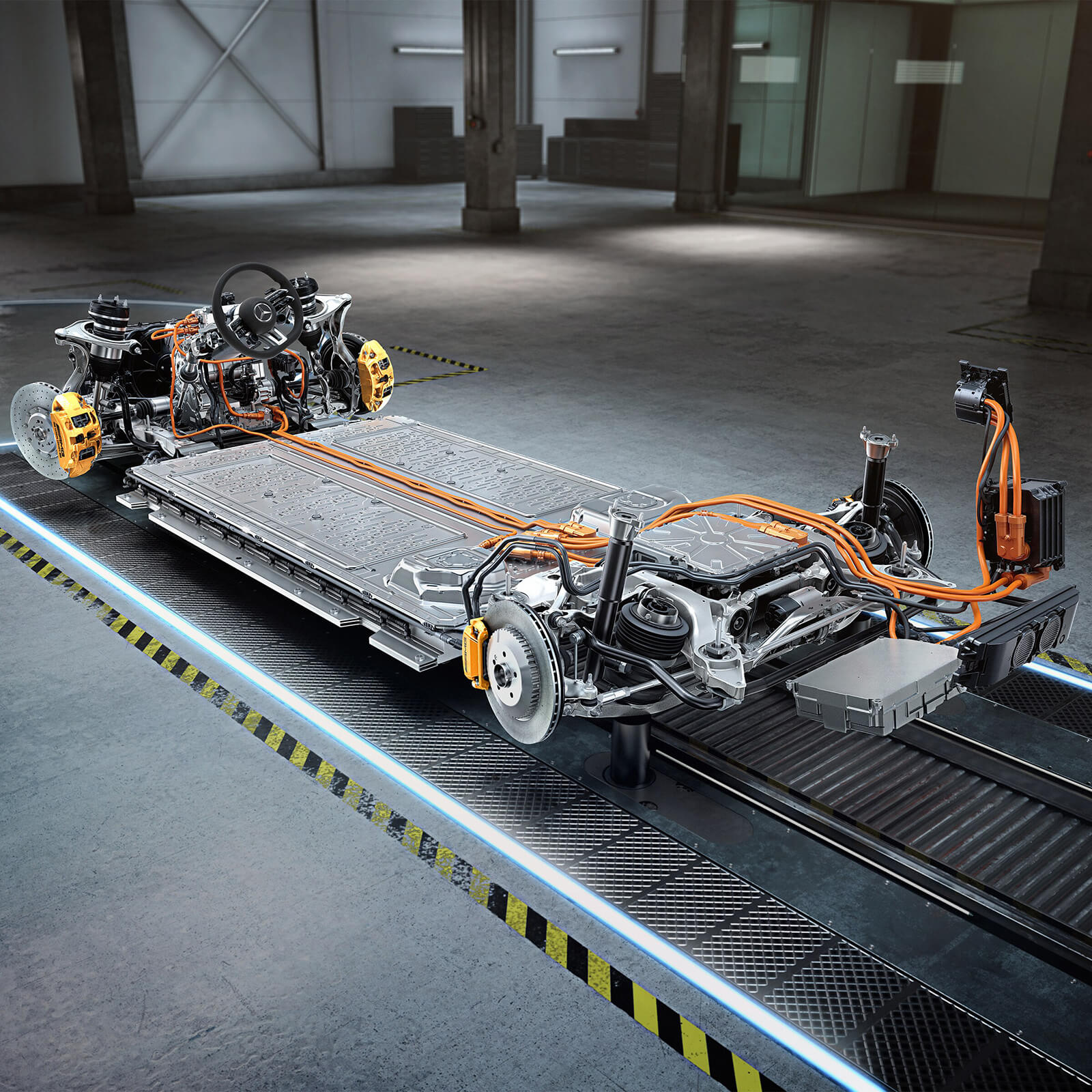 Mercedes AMG EQE Limousine Elektrische Performance2