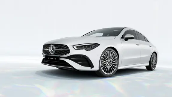 Mercedes-Benz CLA Coupe Polarweiss AMG Line - Merbag Mercedes-Benz CLA Coupe Polarweiss AMG Line - Merbag