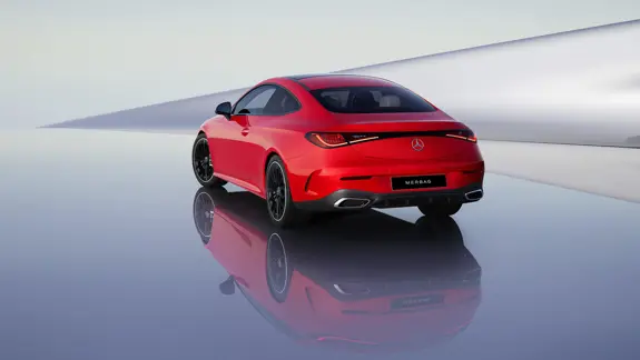 Mercedes-Benz CLE Coupé AMG Line - Heckansicht - Merbag Mercedes-Benz CLE Coupé AMG Line - Heckansicht - Merbag