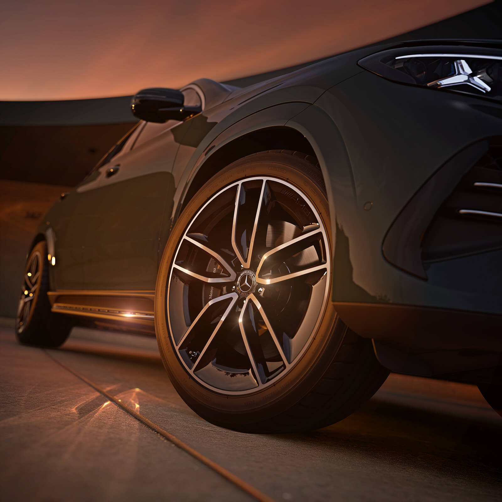 Mercedes Benz GLE Coupe Kraft Auf Allen Raedern