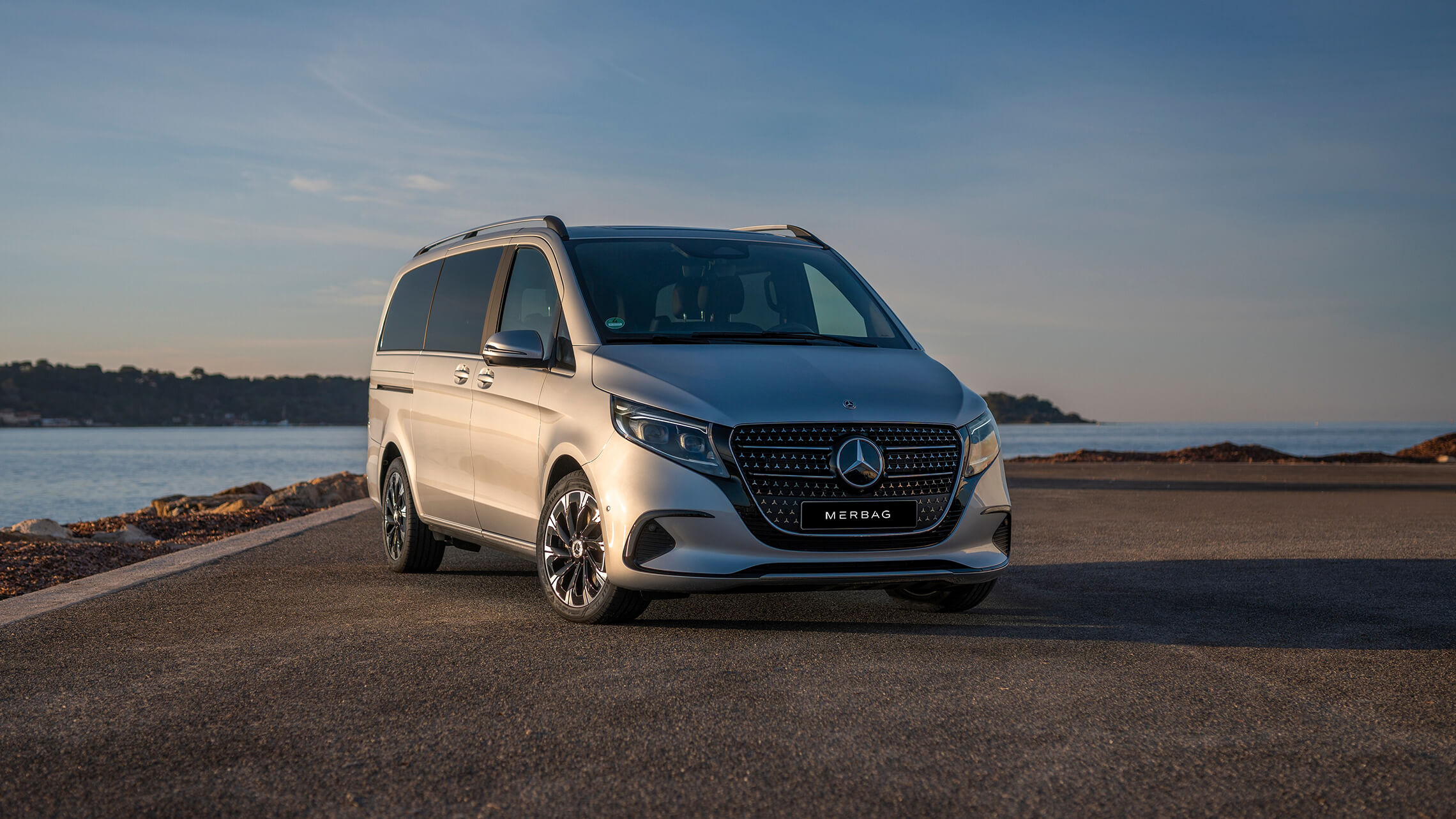 Mercedes V Klasse kraftvoll gezeichnete Stossfänger - Merbag