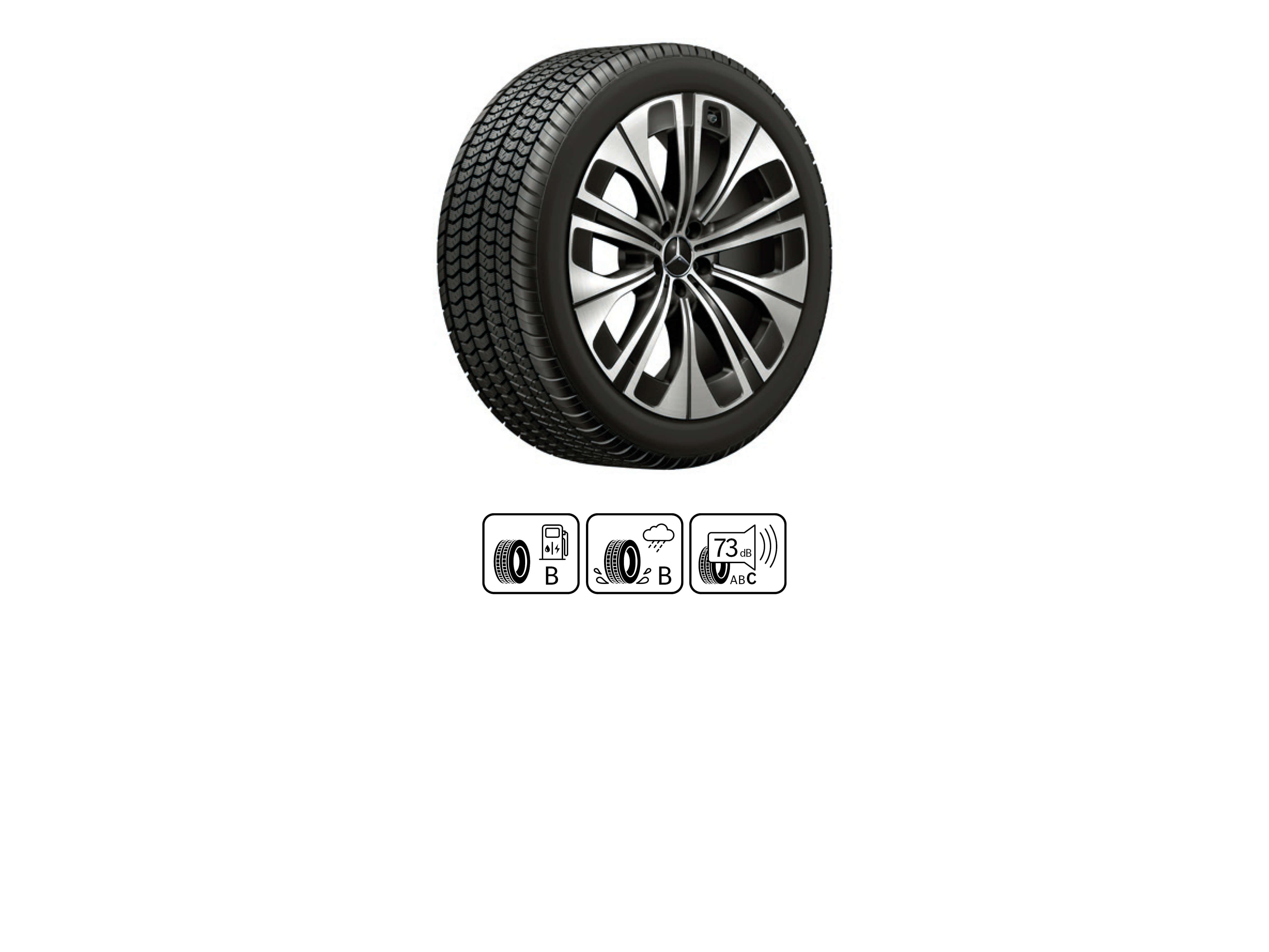 2609 Reifen Komplettraeder EQS SUV