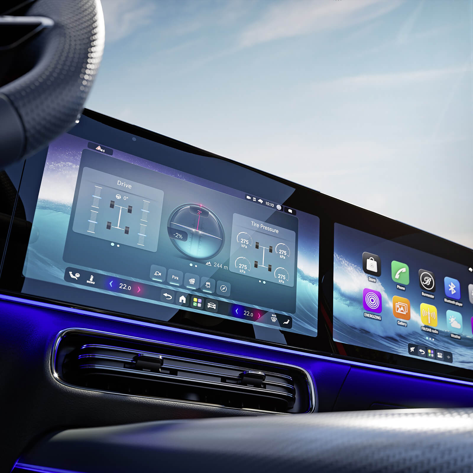 Mercedes Benz GLB SUV Intelligente Antriebssteuerungseinstellungen