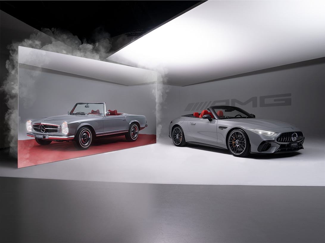 Mercedes-AMG SL Pagode Und Neu - Merbag