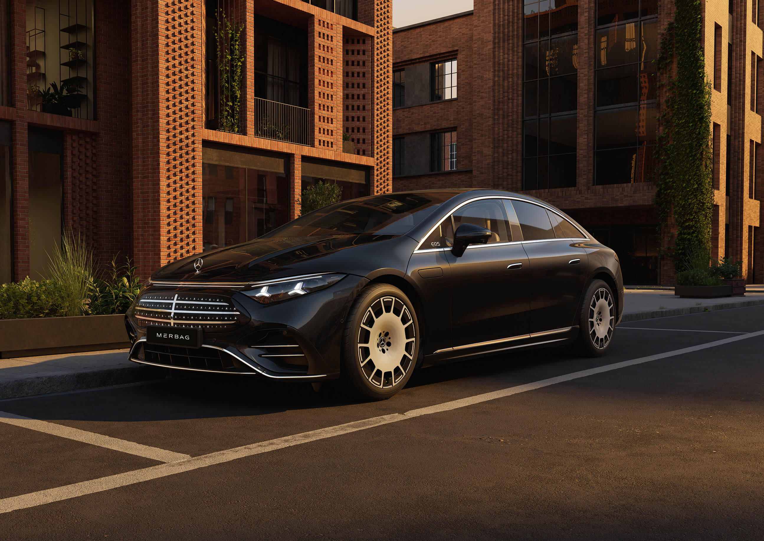 Mercedes EQS Wegweisend