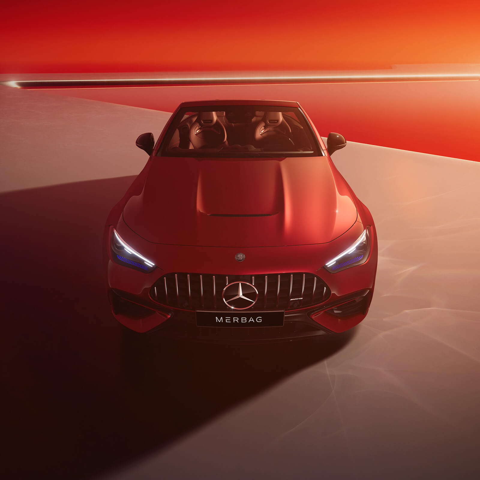 Mercedes AMG CLE Cabriolet AMG Spezifisches Front Und Heckdesign