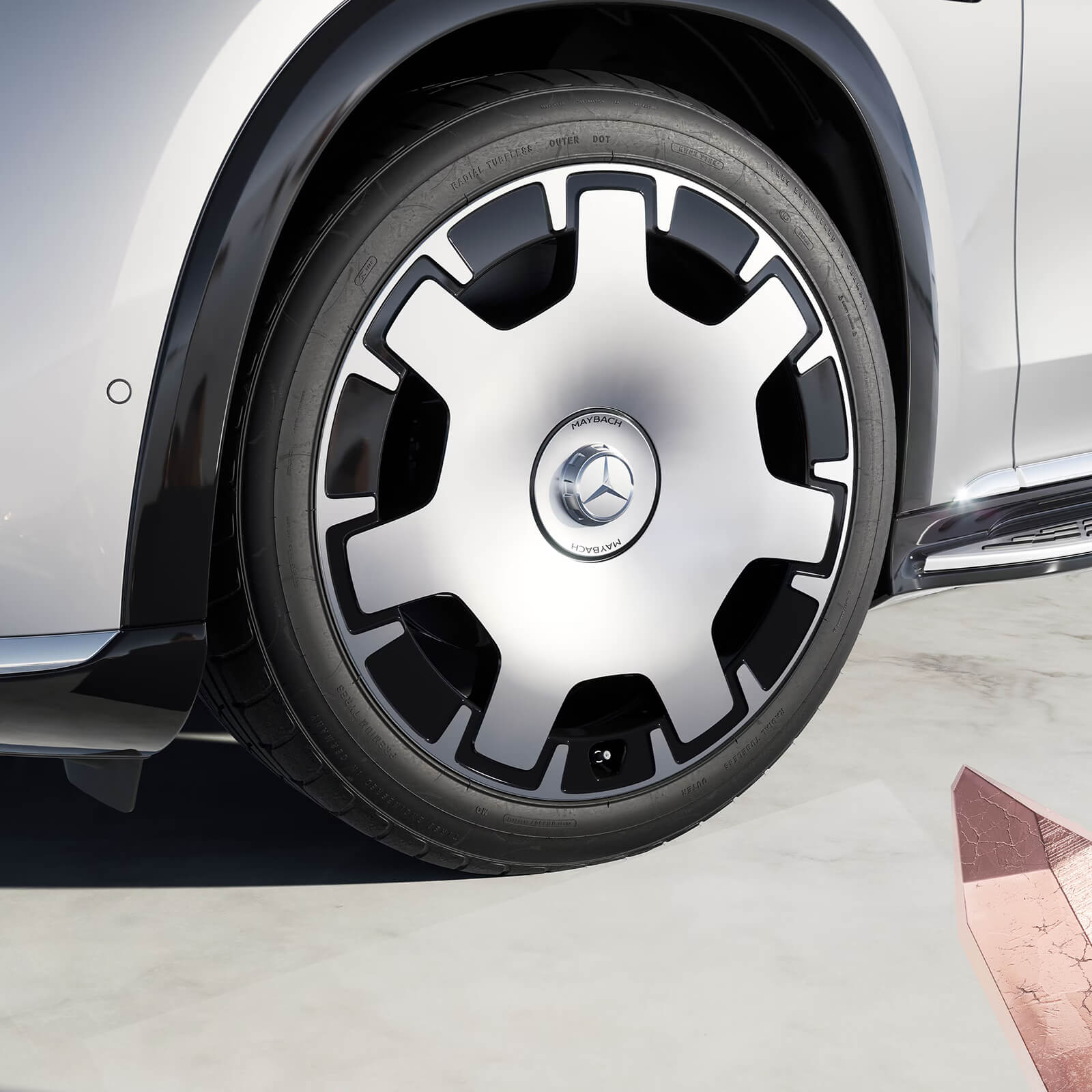 Mercedes Maybach EQS SUV Maybach Spezifische Schmiederaeder