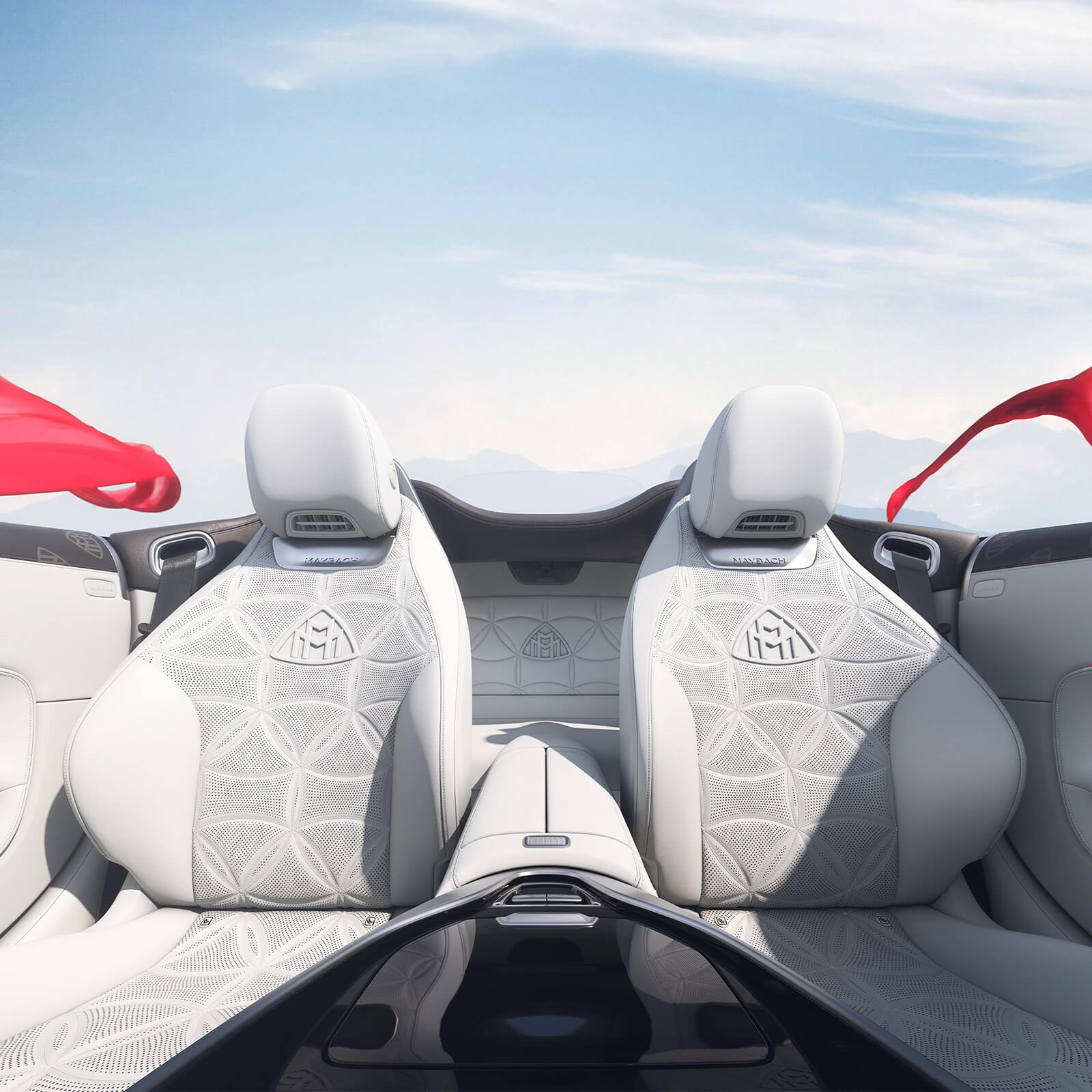 Mercedes Maybach SL Monogram Series MAYBACH Sitzmuster Im Neuen Floralen Design