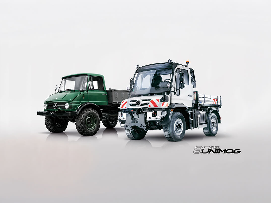 80 Jahre Unimog Kachel