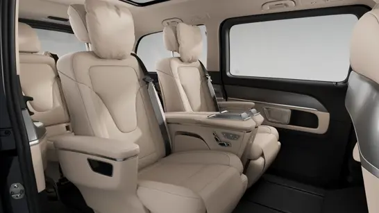 Mercedes V Klasse individuell einstellbarer Massage-, Sitzklimatisierungs- und Liegefunktion sowie Ambientebeleuchtung - Merbag Mercedes V Klasse individuell einstellbarer Massage-, Sitzklimatisierungs- und Liegefunktion sowie Ambientebeleuchtung - Merbag