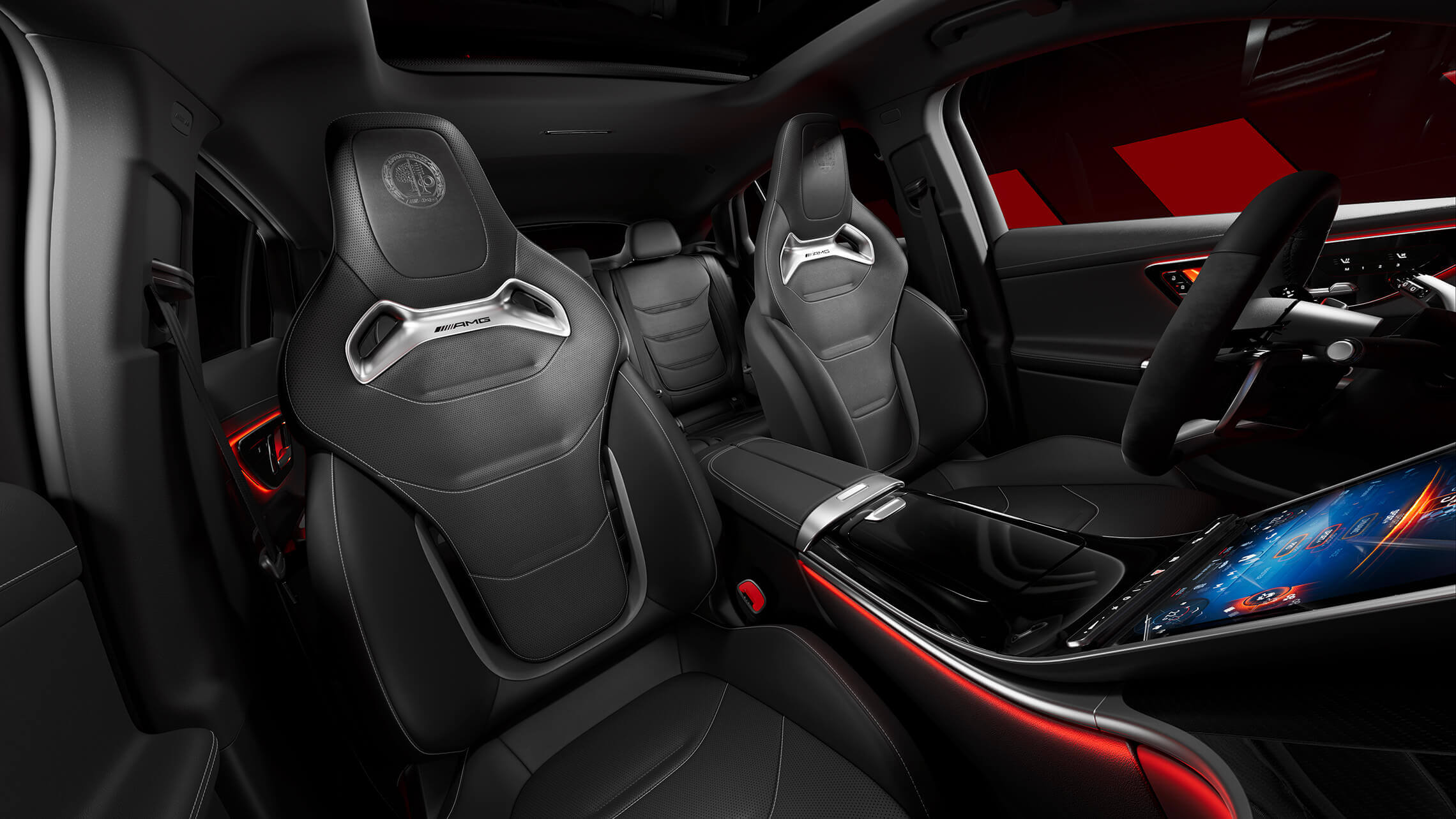 Mercedes-AMG GLC 63 S E PERFORMANCE Coupé ergonomisch konturierten Sportsitze mit optimiertem Seitenhalt - Merbag