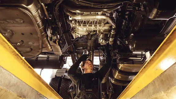 Merbag Bildpool Service Werkstatt Lastwagen Merbag Bildpool Service Werkstatt Lastwagen