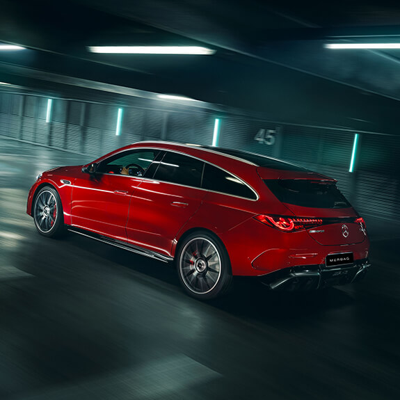 Mercedes AMG CLA 45 4MATIC+ Shooting Brake Electric AMG RIDE CONTROL