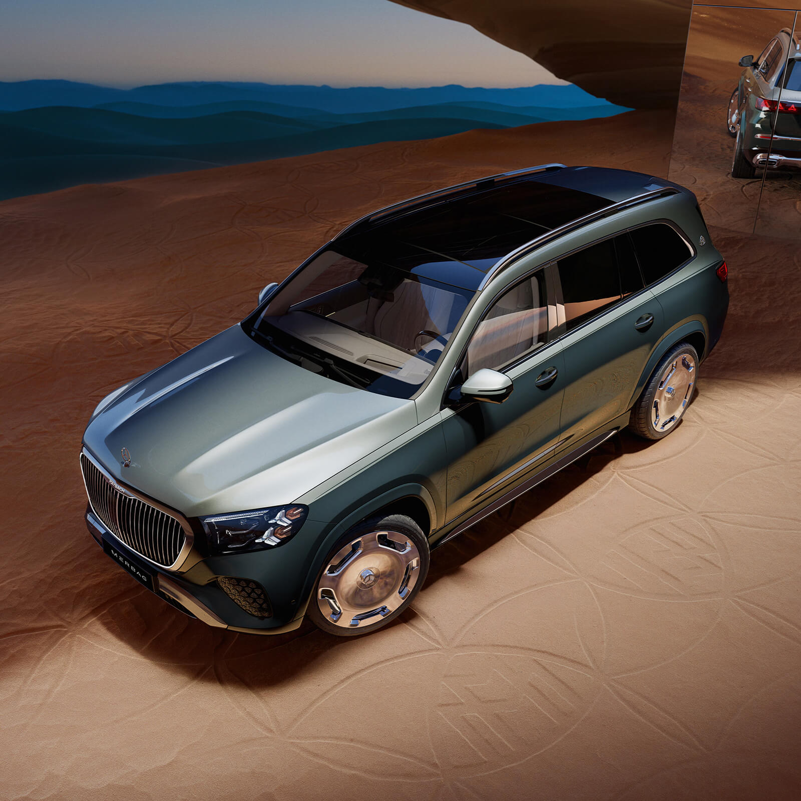 Mercedes Maybach GLS Maybach Zweifarbenlackierung