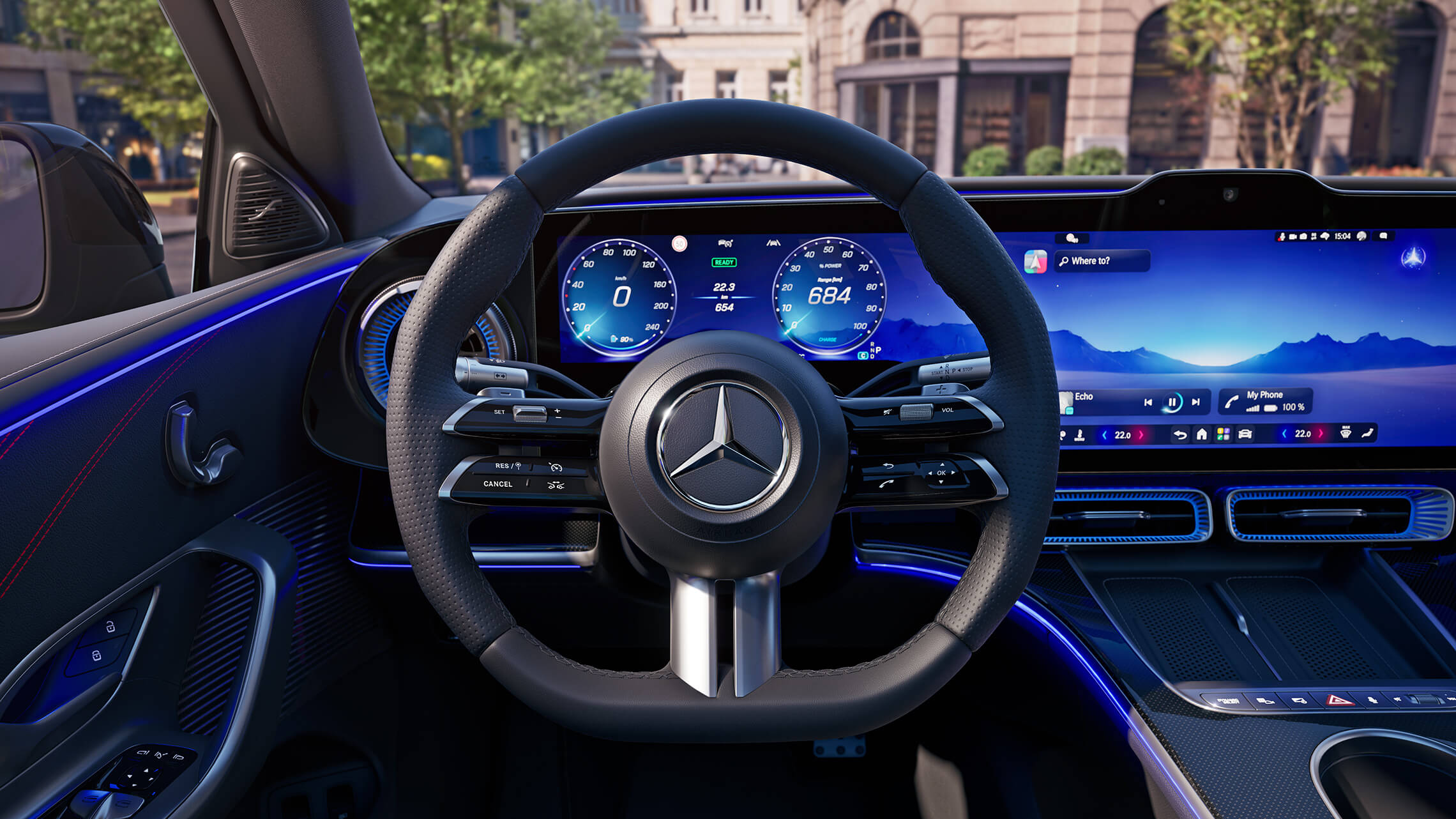 Mercedes Benz C Klasse Limousine EQ Technologie 08