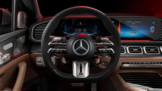 Mercedes-AMG GLS Multifunktionslenkrad mit berührungssensitiven Tasten - Merbag Mercedes-AMG GLS Multifunktionslenkrad mit berührungssensitiven Tasten - Merbag
