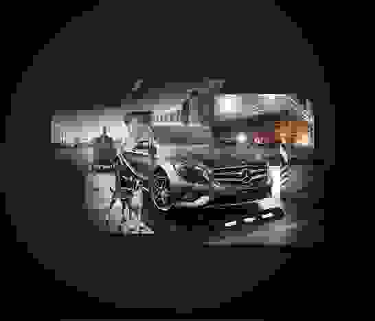 Aufklappbare Kacheln Mercedes Benz Repair 1092X819