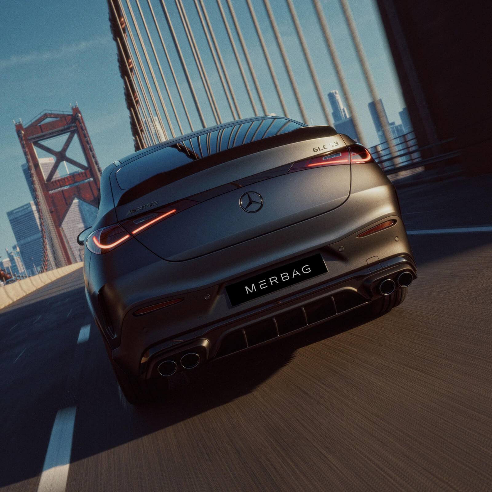 Mercedes AMG GLC Coupe Reihensechszylindermotor