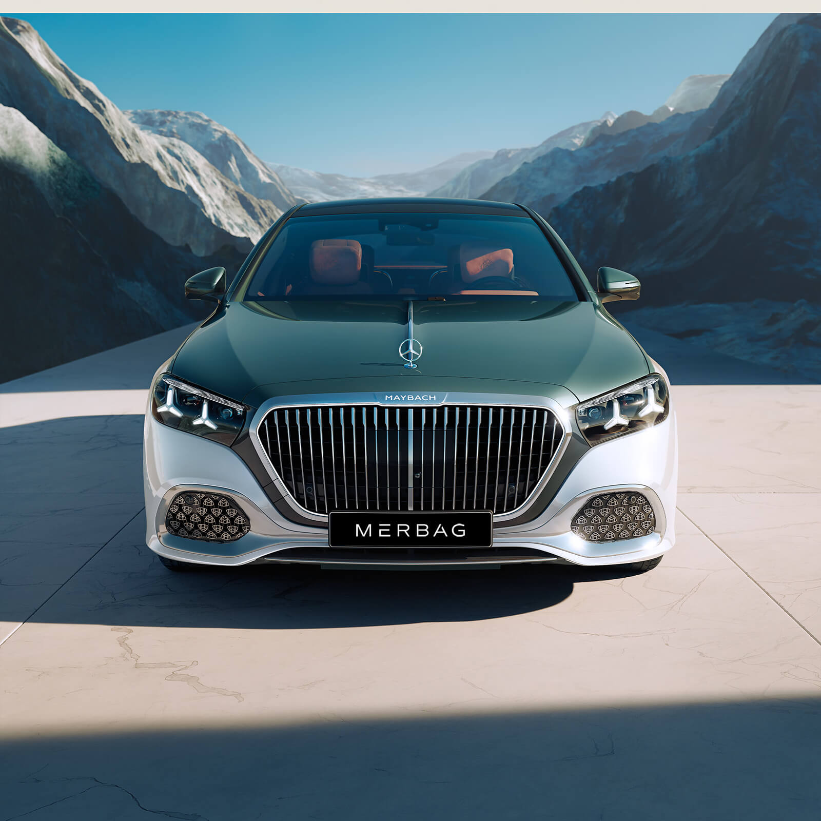 Mercedes Maybach S Limousine Ikonische Exterieurdesign