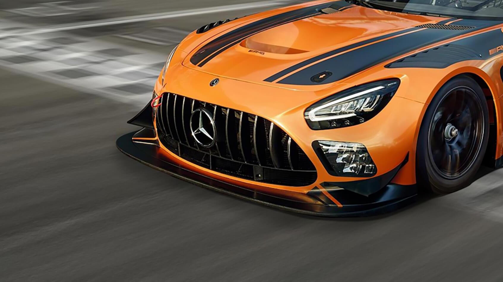 Mercedes AMG GT3 Exterieur Auftritt Champion