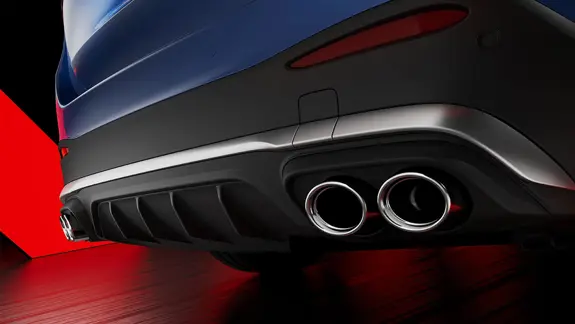 Mercedes-MG GLC 43 4MATIC - Diffusor Heck AMG Abgasanlage - Merbag Mercedes-MG GLC 43 4MATIC - Diffusor Heck AMG Abgasanlage - Merbag