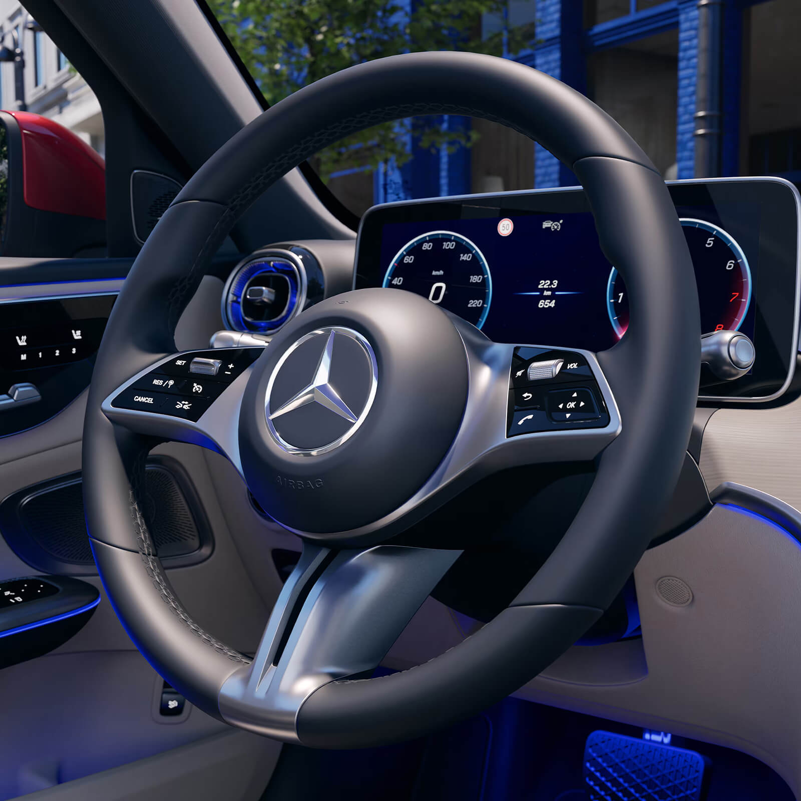 Mercedes Benz C Klasse Kombi Neues Lenkrad