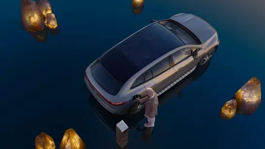 Mercedes-Benz EQS SUV Green Charging - Merbag Mercedes-Benz EQS SUV Green Charging - Merbag