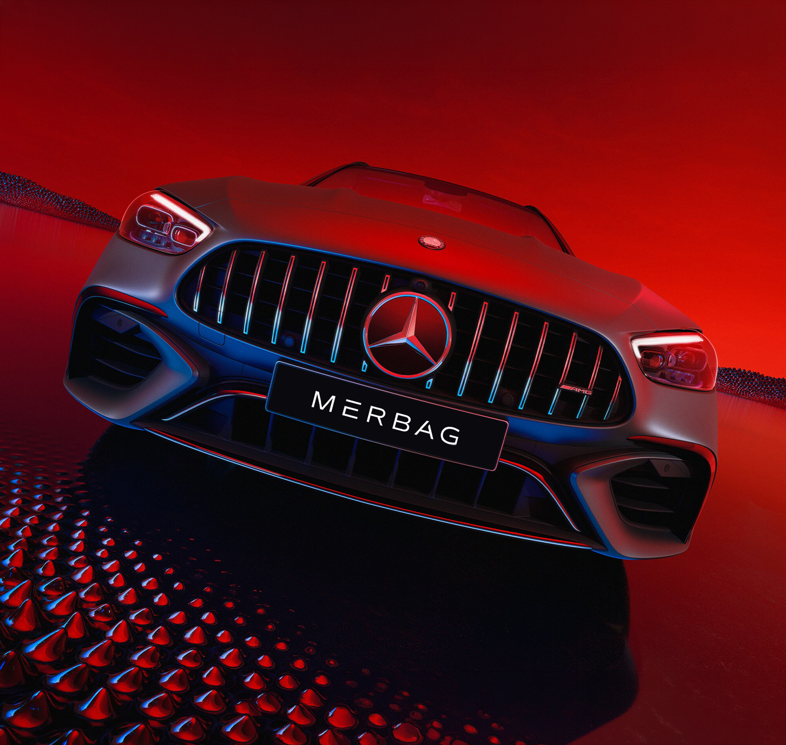 Mercedes AMG C Klasse Kombi AMG Spezifischer Kuehlergrill