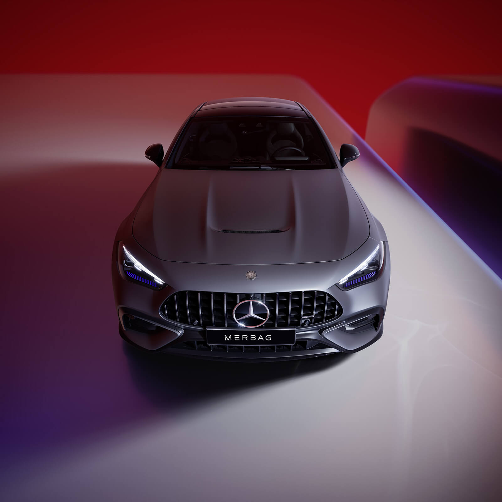Mercedes AMG CLE Coupe AMG Spezifisches Front Heckdesign
