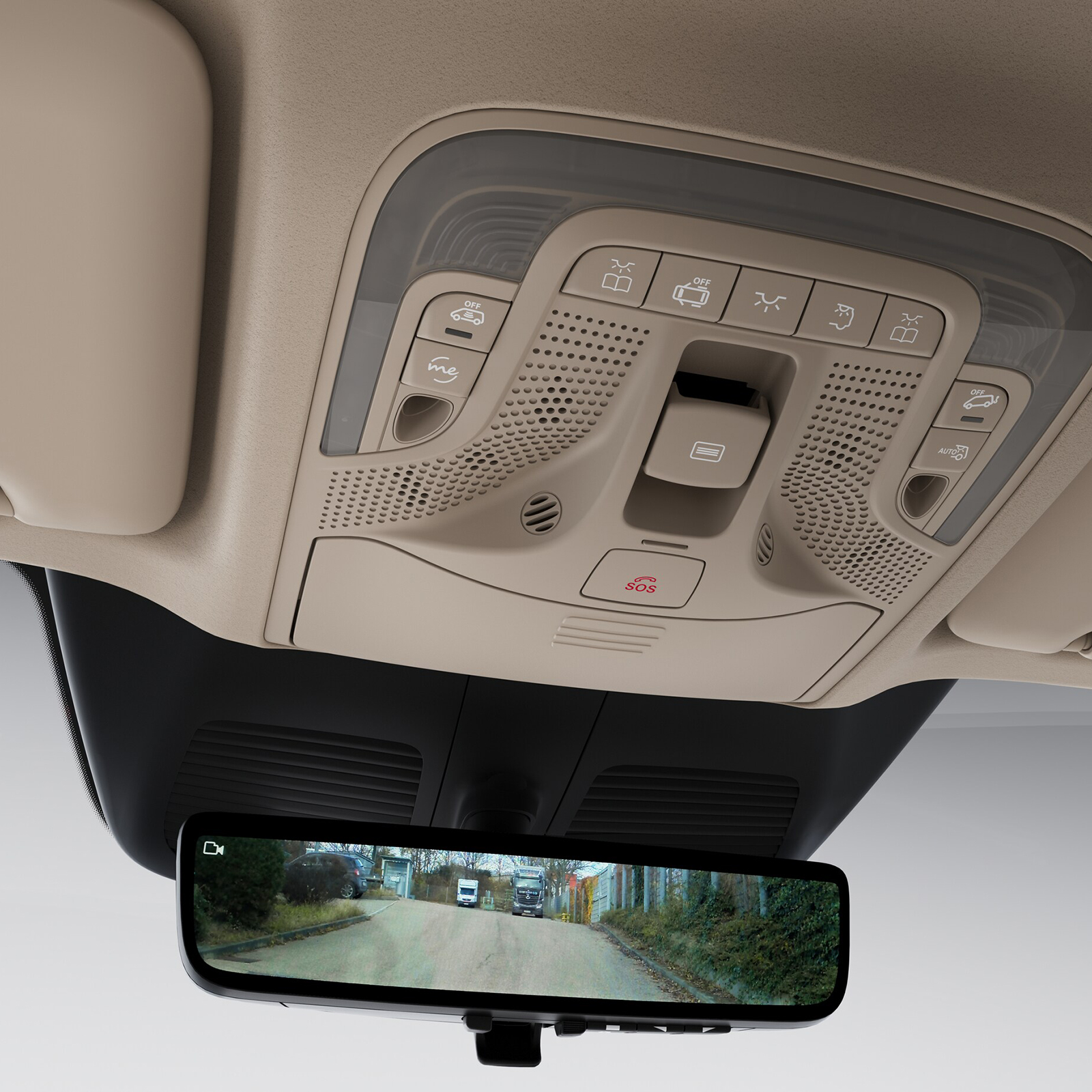 Mercedes Benz V Klasse Marco Polo HORIZON Digitaler Innenspiegel