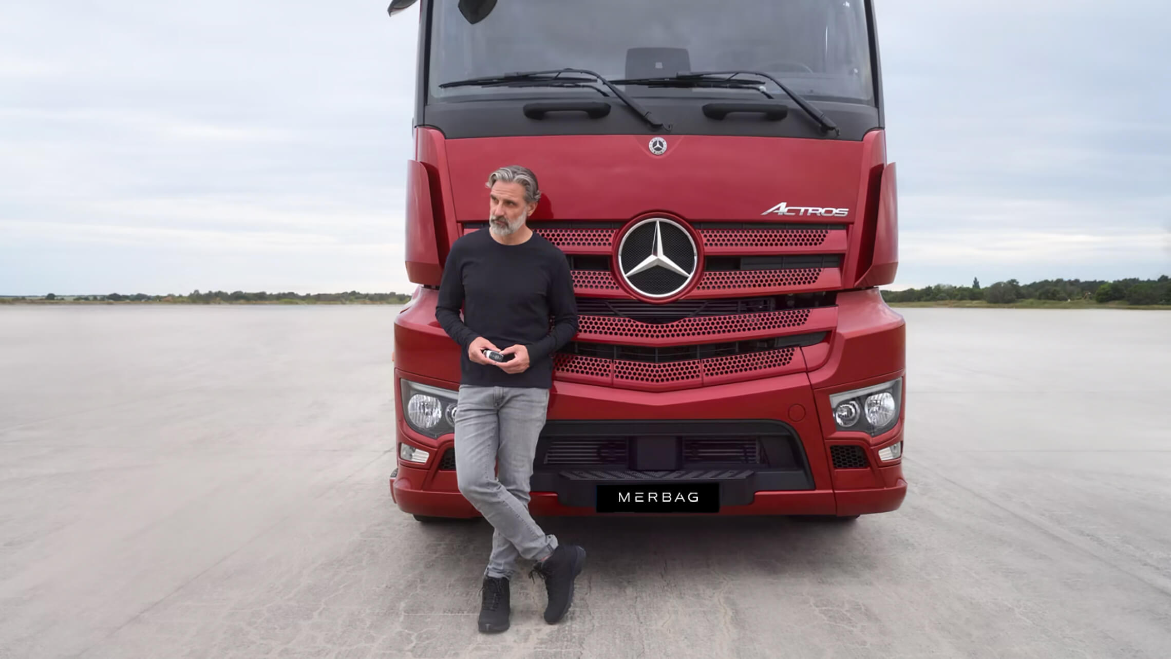 Strassenorientierter Kippsattel Actros 03 2280 1283