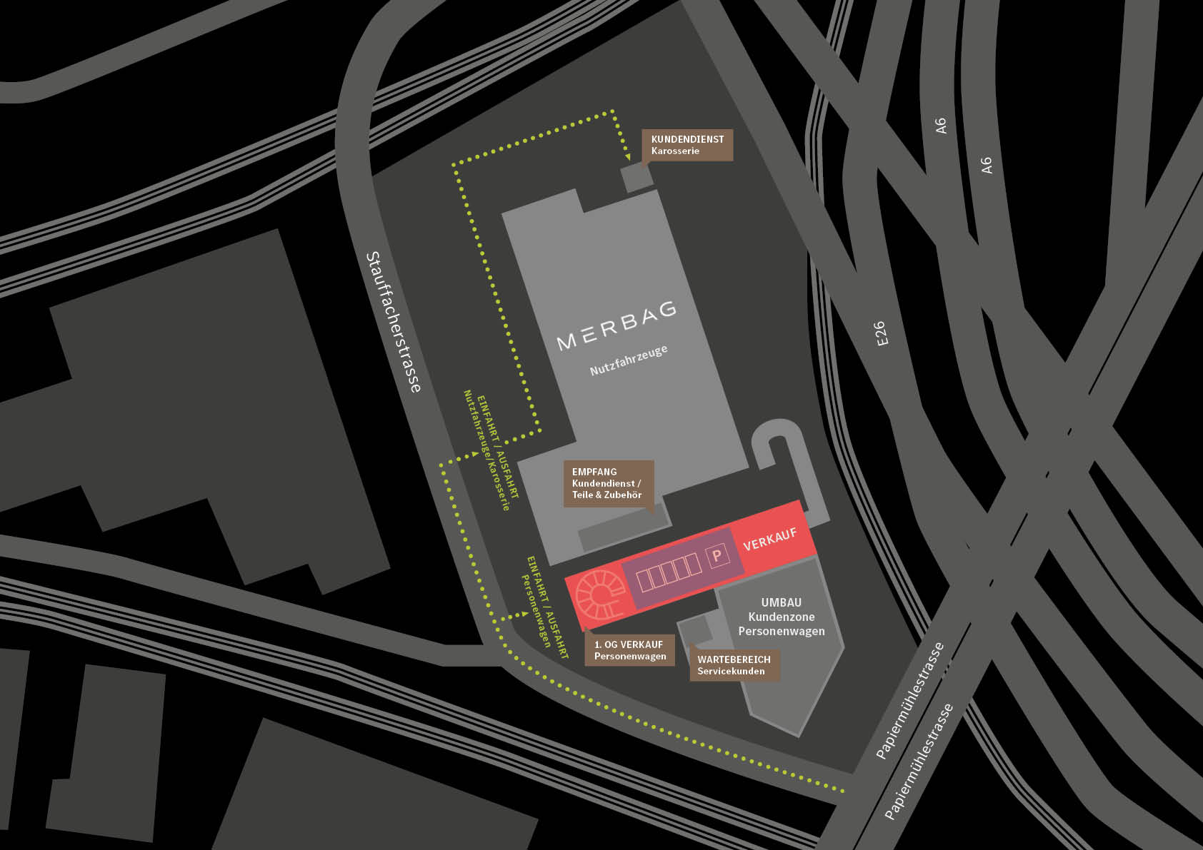 2603 PWB Umbau Situationsplan