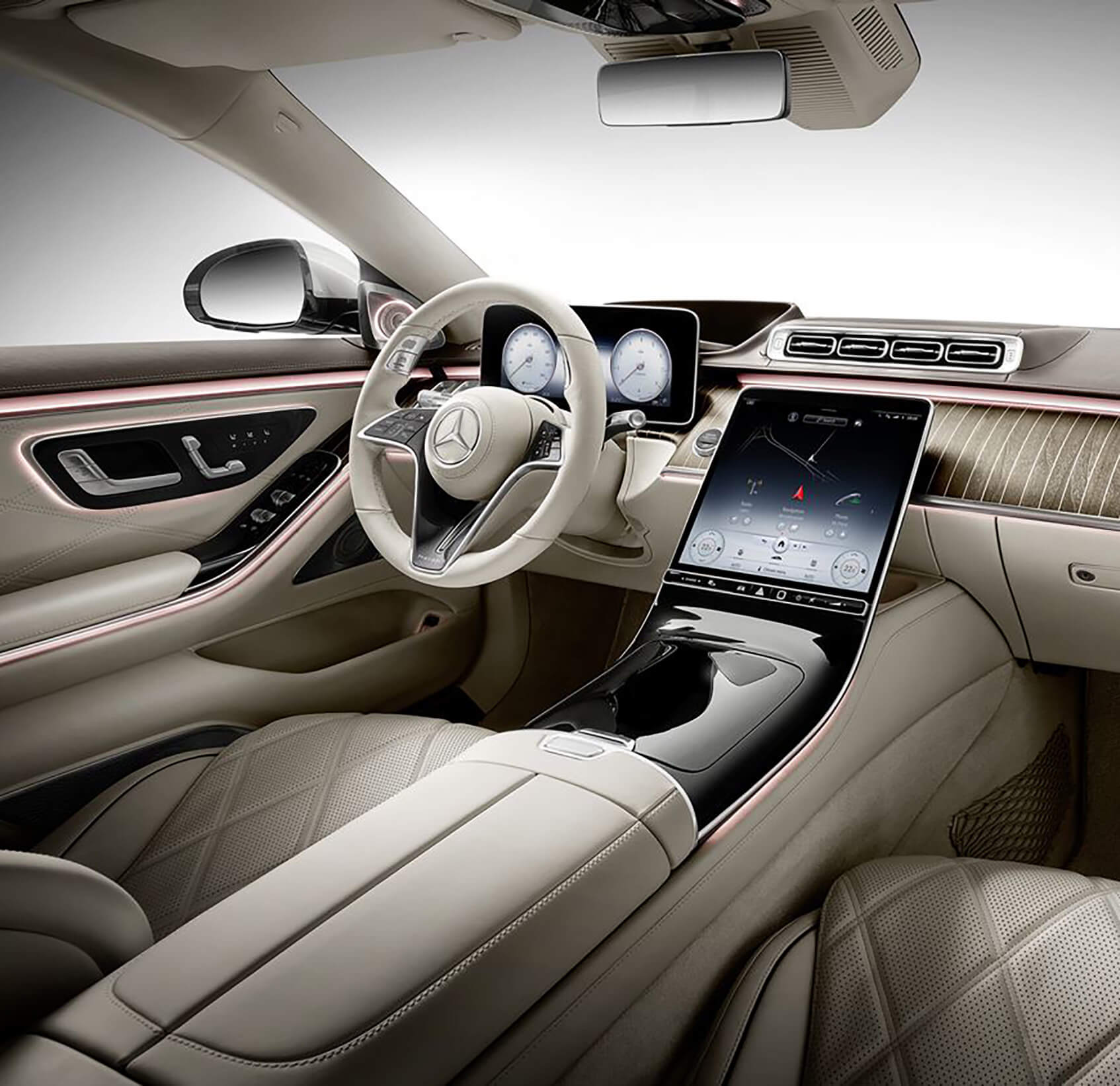 MBUX Hyperscreen Vom Mercedes S Klasse