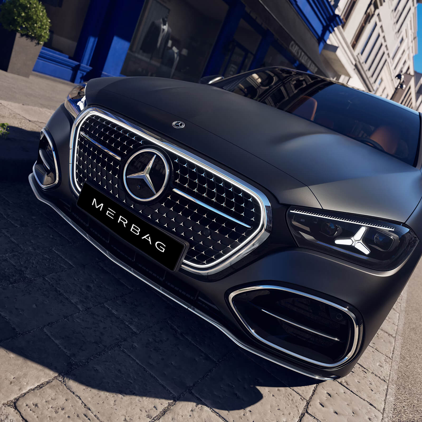 Mercedes Benz C Klasse Limousine Frontdesign