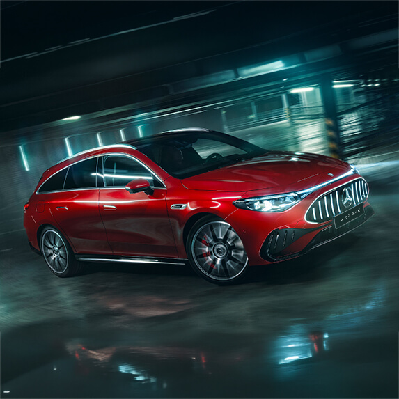 Mercedes AMG CLA 45 4MATIC+ Shooting Brake Electric AMG Adaptive Suspension