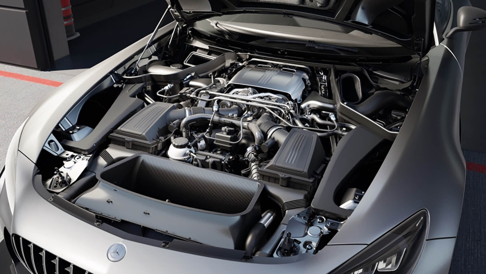 Mercedes AMG GT4 Performance Motor Elektrik