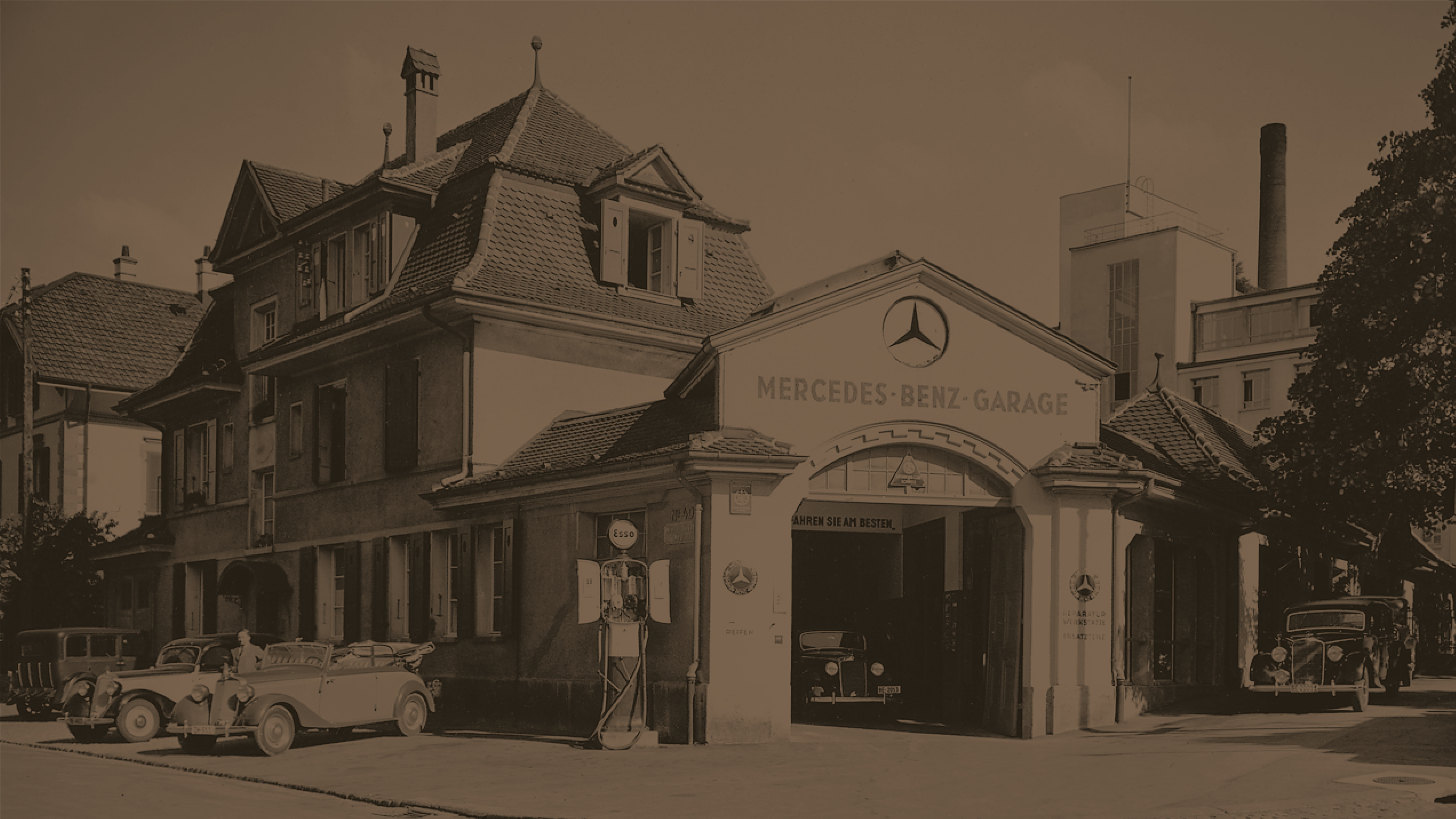 Merbag Mercedes Benz Garage Geschichte