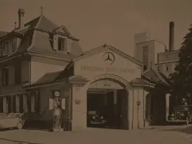 Notre histoire Merbag Mercedes Benz Garage Geschichte