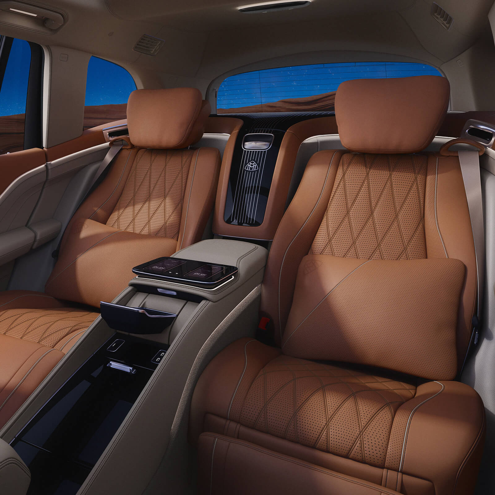 Mercedes Maybach GLS First Class Fond