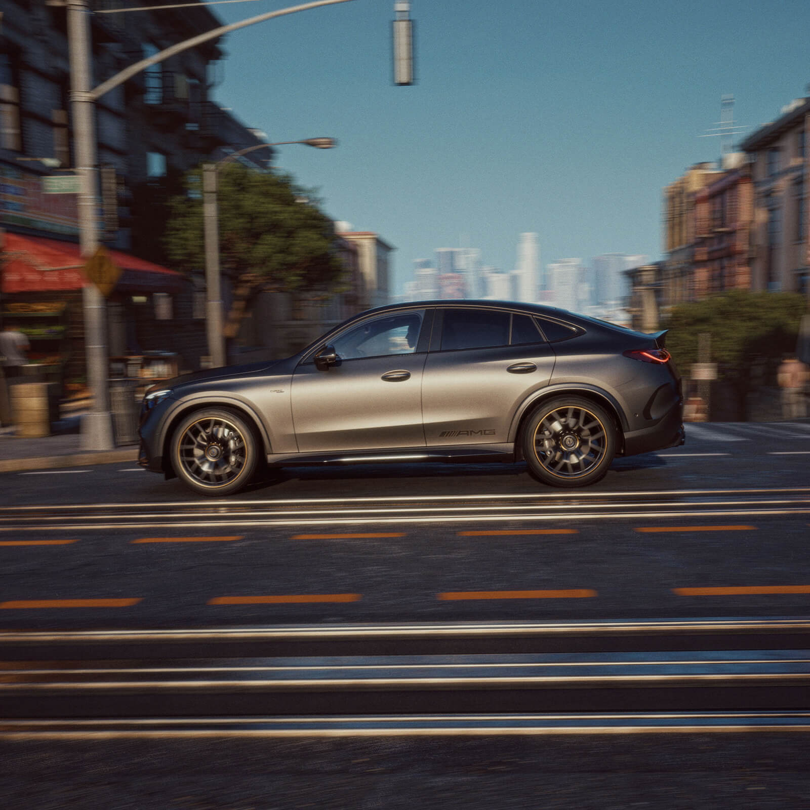 Mercedes AMG GLC Coupe Sportliches Coupé Design
