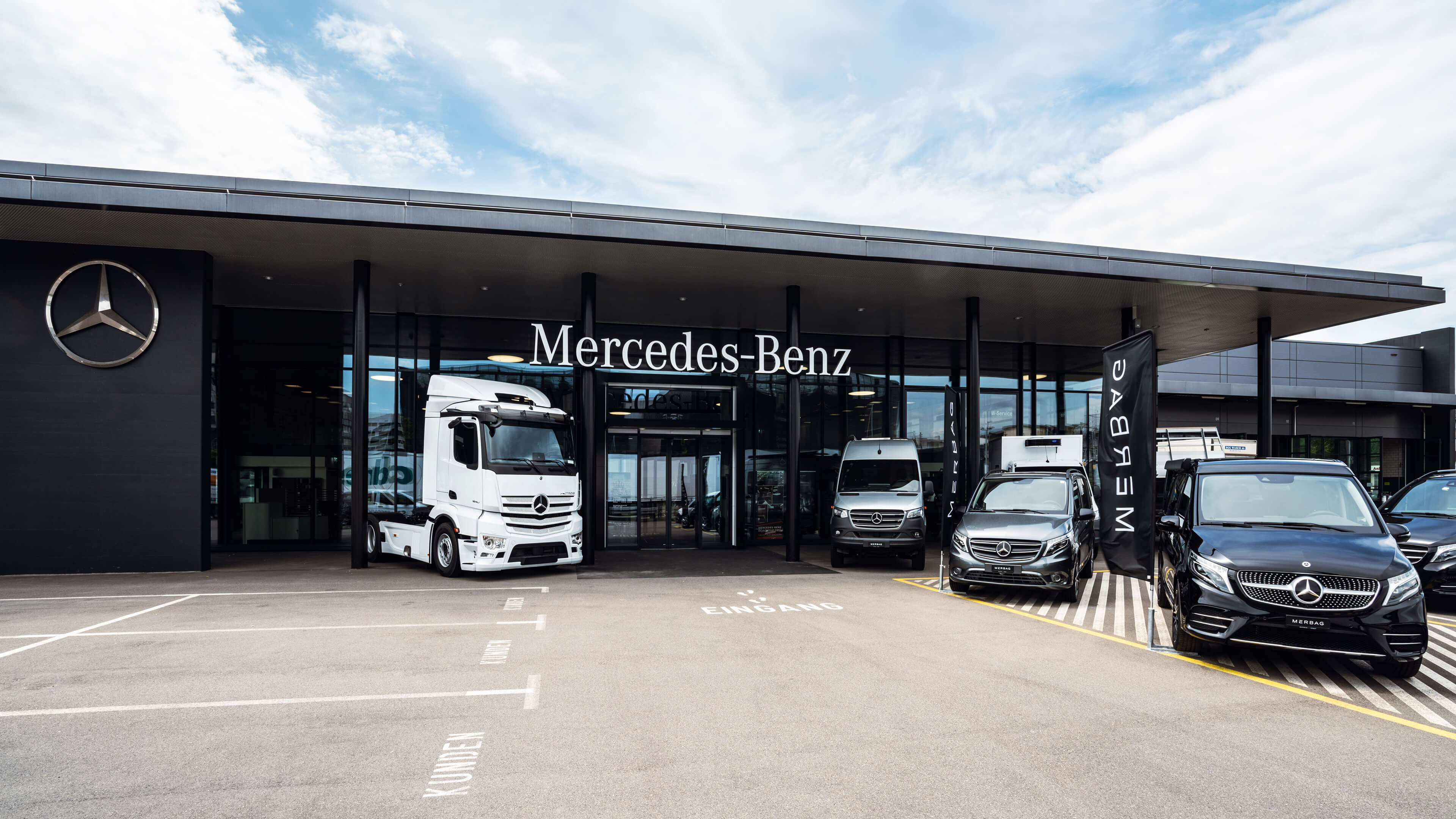 Merbag Merbag Schlieren | Nutzfahrzeug-Zentrum | Mercedes-Benz Automobil AG