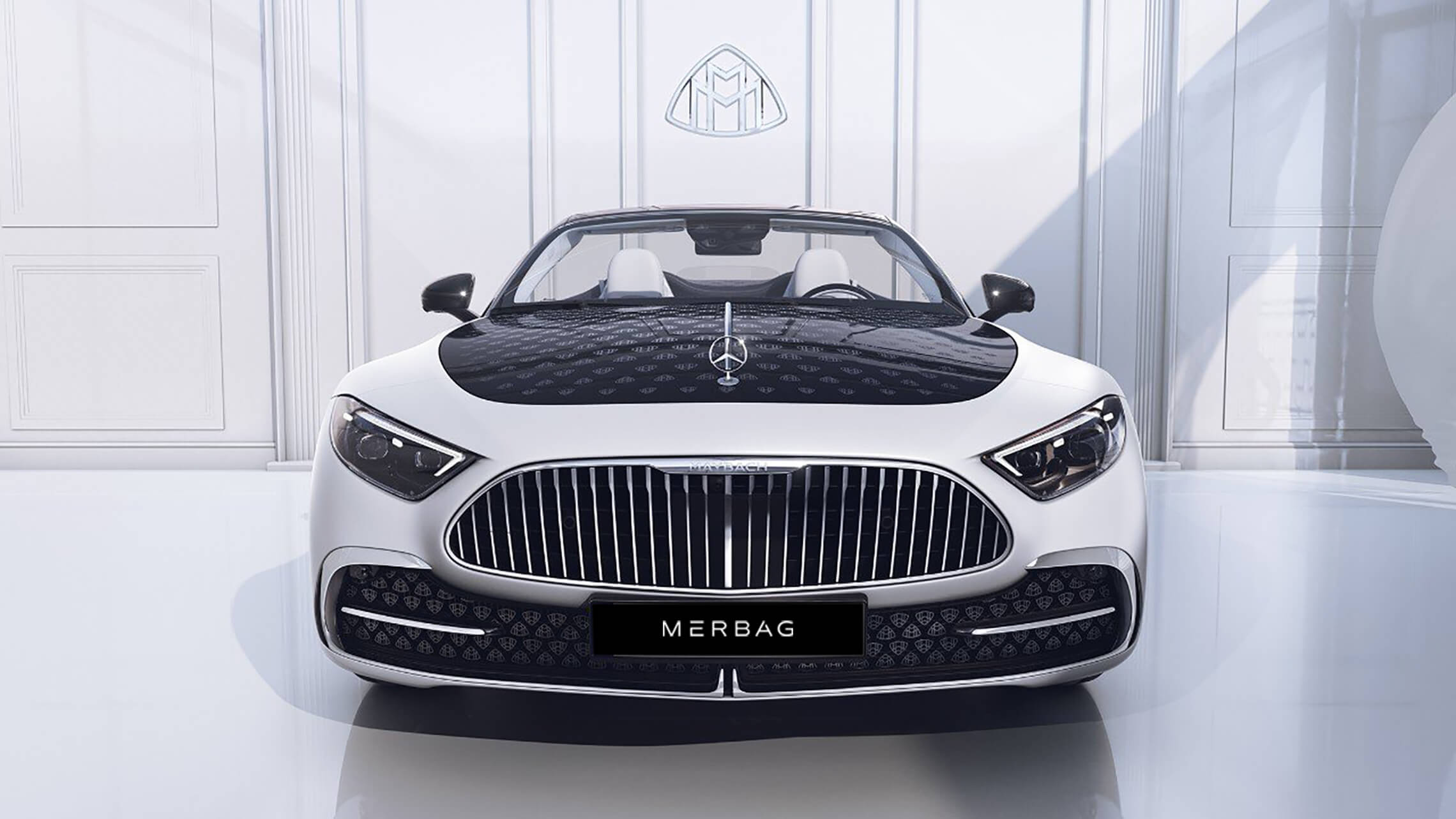 Maybach SL Monogram Series Maybach-spezifischer Kühlergrill - Merbag